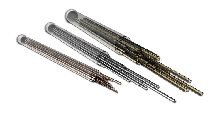 Μεσινέζα στρογγυλή 4x215 mm σκούρο πράσινο (48 τμ)